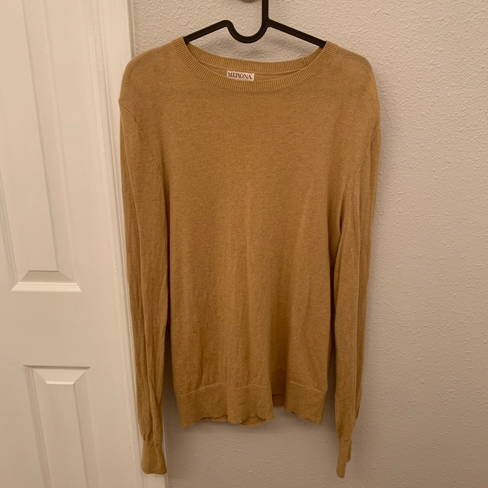 Tan Merona Crewneck Sweater